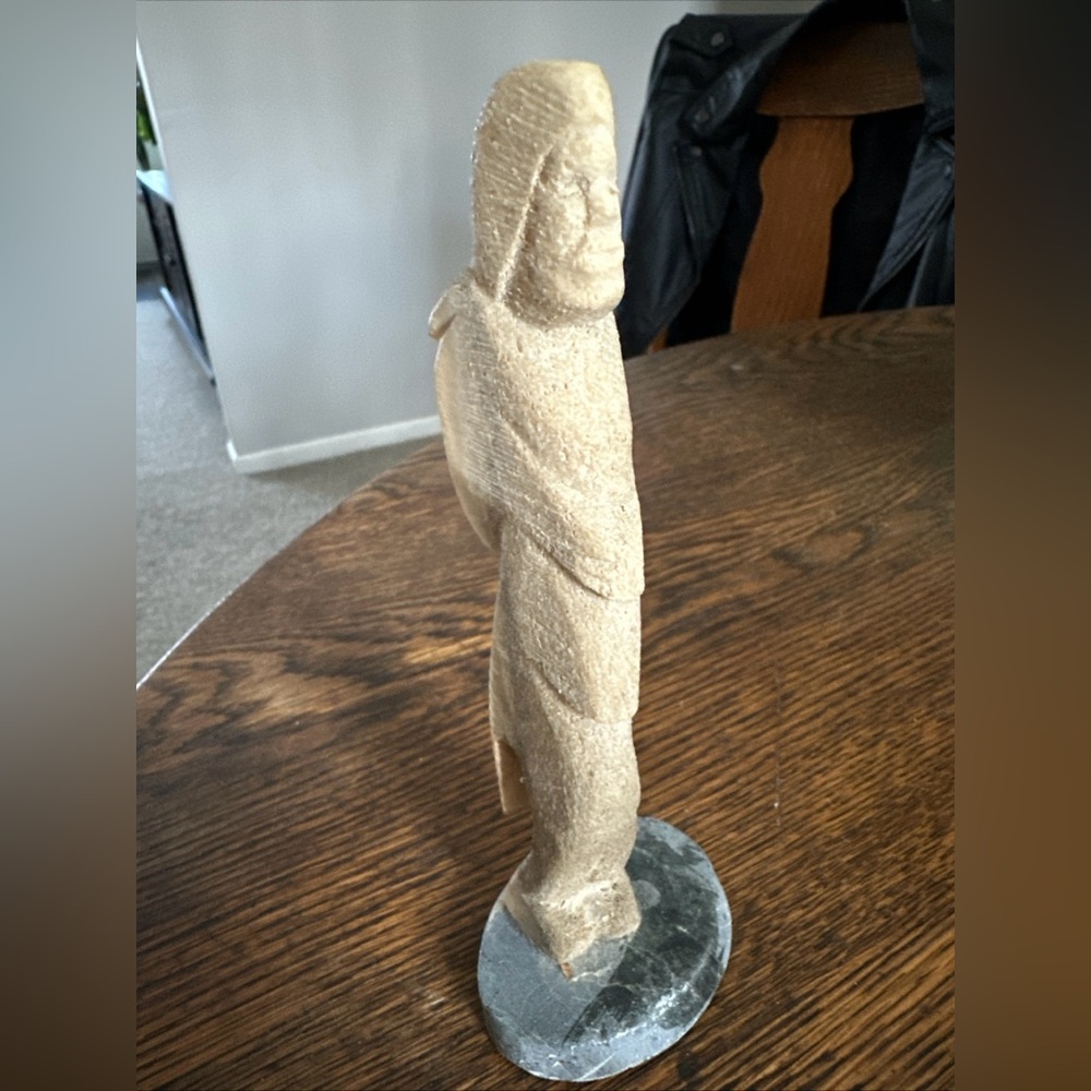 Elegant Tan Bone Sculpture